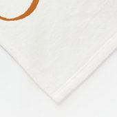 Individuelle Name-Fleecedecke Fleecedecke (Ecke)