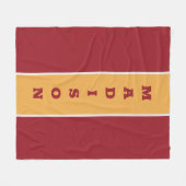 Individuelle Name-Fleecedecke Fleecedecke (Vorderseite (Horizontal))