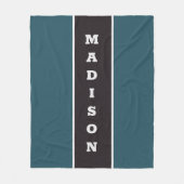 Individuelle Name-Fleecedecke Fleecedecke (Vorderseite)