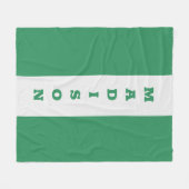 Individuelle Name-Fleecedecke Fleecedecke (Vorderseite (Horizontal))