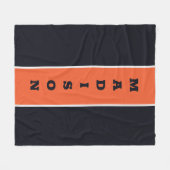 Individuelle Name-Fleecedecke Fleecedecke (Vorderseite (Horizontal))