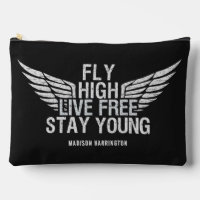 Individuelle Name Fliegen hoch