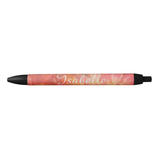 Individuelle Name Floral Pen Kugelschreiber (Vorderseite)