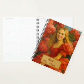 Individuelle Name Floral Planner Planer (Anzeige)