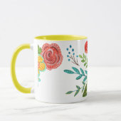 Individuelle Name Floral | TASSE (Links)