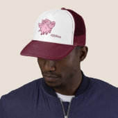 Individuelle Name Flying Pig Truckerkappe (Beispiel)