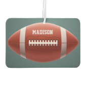 Individuelle Name Football Autolufterfrischer (Rückseite)