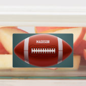 Individuelle Name Football Etiketten (Befestigt)