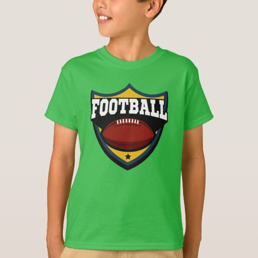 Individuelle Name Football Logo Shirts & Jacken (Vorderseite)