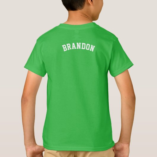 Individuelle Name Football Logo Shirts & Jacken (Rückseite)