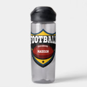Individuelle Name Football-Logo Trinkflasche (Rückseite)