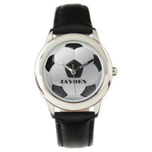 Individuelle Name Football Personalisiert Boys beo Armbanduhr