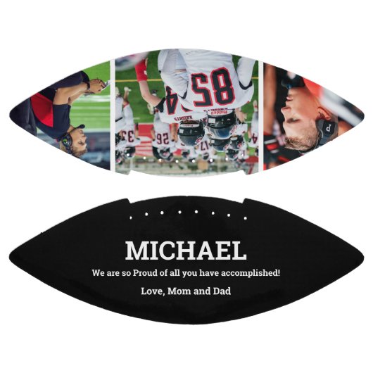 Individuelle Name Football Player Foto Collage (Paneele)