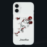 Individuelle Name Football Player Handyfälle iPhone 16 Plus Hülle<br><div class="desc">Original Bild von freepik.com (verwendet mit Lizenz),  von mir geändert. Sehen Sie in meinem Shop für weitere Artikel mit diesem Bild.</div>