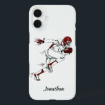 Individuelle Name Football Player Handyfälle iPhone 16 Plus Hülle<br><div class="desc">Original Bild von freepik.com (verwendet mit Lizenz),  von mir geändert. Sehen Sie in meinem Shop für weitere Artikel mit diesem Bild.</div>