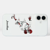 Individuelle Name Football Player Handyfälle Case-Mate iPhone Hülle (Rückseite (Horizontal))