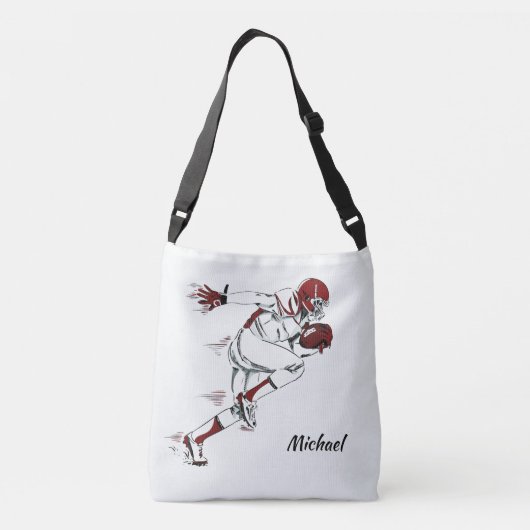 Individuelle Name Football Player Taschen (Rückseite)