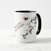 Individuelle Name Football Player Tasse (VorderseiteRechts)