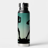 Individuelle Name Football Player Trinkflasche (rechts)