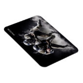 Individuelle Name Football Players Illustration Magnet (Rechte Seite)