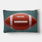 Individuelle Name Football Zubehörtasche (Rückseite)
