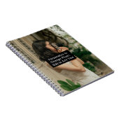 Individuelle Name Foto Artwork School Office Zuhau Notizblock (Rechte Seite)