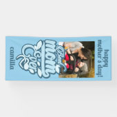 Individuelle Name & Foto "Best Mama Ever" Banner (Horizontal)