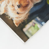 Individuelle Name Foto Collage Modern Wir Liebe Si Fleecedecke (Ecke)