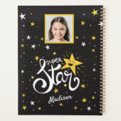 Individuelle Name & Foto Superstar Planer (Rückseite)