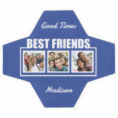 Individuelle Name, Foto und Farbe der besten Freun Fußball (Flach)