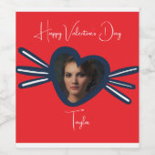 Individuelle Name Foto Wein Flasche Set Weinetiket Weinetikett (Einzelnes Label)