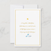 Individuelle Name Fox schwimmende Ballons Babydusc (Rückseite)