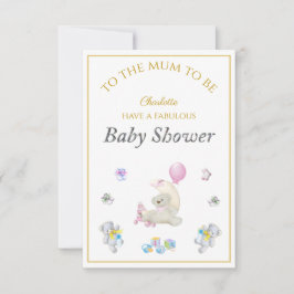 Individuelle Name Fox schwimmende Ballons Babydusc