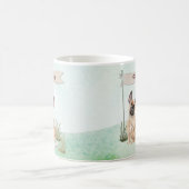 Individuelle Name Französischer Bulldogge Kaffeetasse (Mittel)