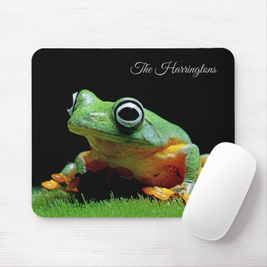 Individuelle Name Frog Mousepad (Mit Mouse)