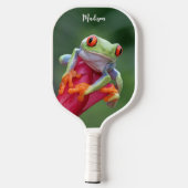 Individuelle Name Frog Pickleball Schläger (Rückseite)