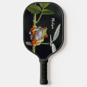 Individuelle Name Frog Pickleball Schläger (Vorderseite)