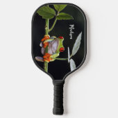 Individuelle Name Frog Pickleball Schläger (Rückseite)