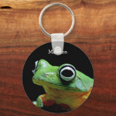 Individuelle Name Frog Schlüsselanhänger (Vorderseite)