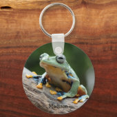 Individuelle Name Frog Schlüsselanhänger (Vorderseite)