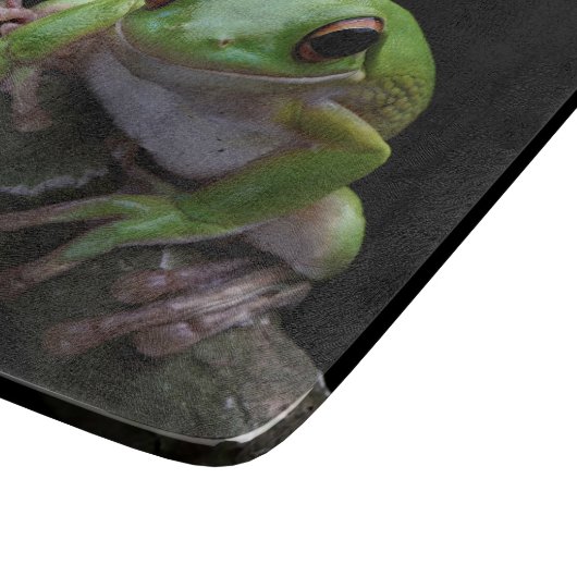 Individuelle Name Frog Schneidebrett (Ecke)