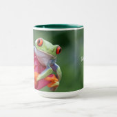 Individuelle Name Frosch Tasse (Zentrum)