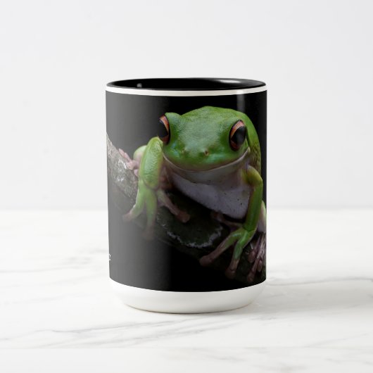 Individuelle Name Frosch Tasse (Mittel)