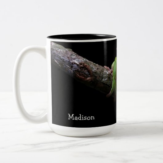 Individuelle Name Frosch Tasse (Links)