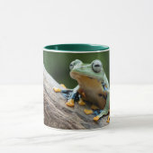 Individuelle Name Frosch Tasse (Zentrum)
