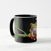 Individuelle Name Frosch Tasse (Vorderseite Links)