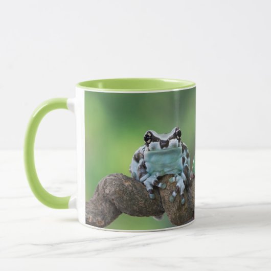 Individuelle Name Frosch Tasse (Links)