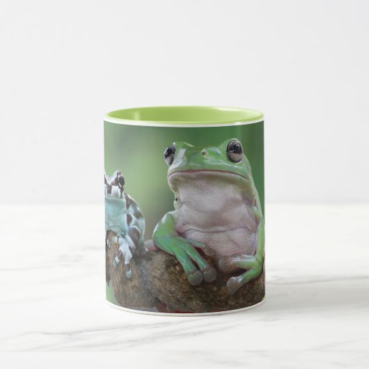 Individuelle Name Frosch Tasse (Zentrum)
