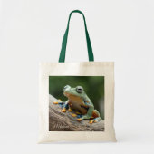 Individuelle Name Frosch Totbeutel Tragetasche (Vorne)