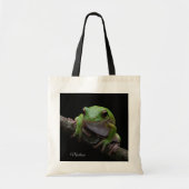 Individuelle Name Frosch Totbeutel Tragetasche (Vorne)